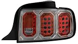 In Pro Car Wear LEDT-522CS Platinum Smoke L.E.D Tail Lamps 2005-2006 Ford Mustang