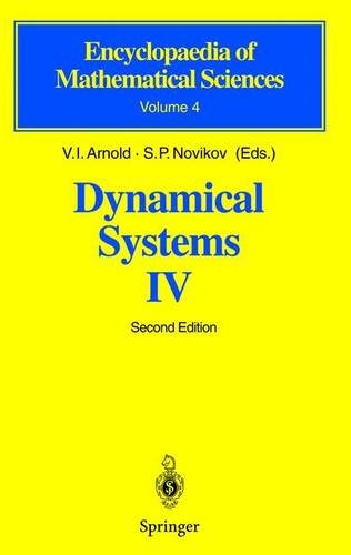 dynamical systems iv symplectic geometry  its applications
