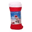 Beach Chair Cover Includes Terry Inflatable Pillow Cover Converts to a Beach Tote- Red Stripe