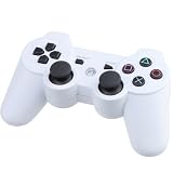 41OIXLeEjhL. SL160  White Wireless Bluetooth Controller for Sony PS3, Perfect for Racing Sports Action Games