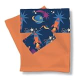 Star Rocket Twin Sheet / Pillowcase Set