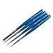 Winstonia Nail Art Brushes Set, Striping & Gel Brush Painting Tools for Drawing Lining 3D Sculpture Clean Up Salon Use at Home DIY - BLUE MOON