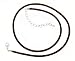 Necklace Cord For Pendants - D44 - Brown Velvet Flock - 16