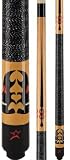 McDermott Two Piece Billiards Pool Cue Stick w/ Punisher Skull Star