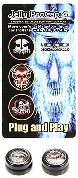 Godlike Silicone Jelly ProCap for PS4 for Dualshock 4 Controller Analog Thumb Stick Grip Skull Head