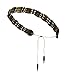 3 Strand Beaded Hat Band - Dirty Wood OSFM
