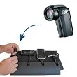 Gomadic Universal Charging Station for the Sanyo Camcorder VPC-HD1010 and many other mobile devices - uses Gomadic TipExchange Technology - 4 tips included