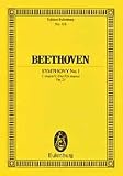 Symphony No.1 in C Major, Op. 21. Miniature Score