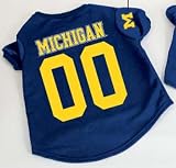 Officially Licensed by NCAA -University of Michigan Dog Football Jersey- Medium