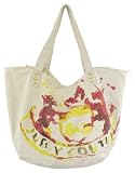Juicy Couture Gen Y Water Color Crest Tote, Light Beige