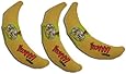 Yeowww! 100% Organic Catnip Toy, Yellow Banana 3 Pack