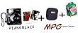 Fujifilm Instax Mini 50s Instant Film Camera (BLACK) + Fuji Instax Dedicated zippered camera case (Black) + Fujifilm Instax Instant Film (ISO 800) (Twin Pack 20 Photos)