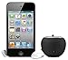 iPod Accessory, Ematic 11 in 1 iPod MP3 Accessory Kit with Wood Earbuds and Portable Speaker [ EI030 ]