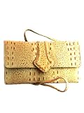 Large Leather Clutch Bag