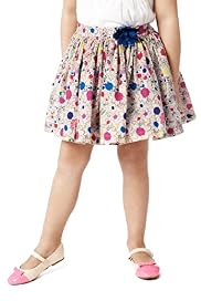 Autograph Pure Cotton Floral Corsage Skirt