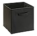ClosetMaid 11517 Cubeicals Fabric Drawer, Charcoal Gray, 2-Pack