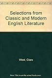 Selections from classic and modern English literature