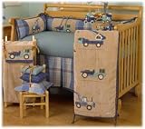 Cotton Tale Designs Big Equipment 4 Piece Crib Bedding Set