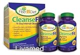 CleanseFit (2 Programs) - Colon Cleanse & Whole Body Detoxofication Formula by Fiber 35 Diet