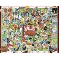 Football History 1000 pc Sports Jigsaw Puzzle by White Mountain