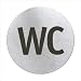 Signo Door Plate WC