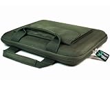ULTIMATEADDONS Green Hard EVA Briefcase Style Bag for PHILIPS PET741 7 Portable DVD Player's