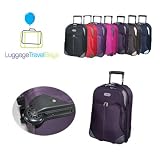 Borderline 21'' Expandable Suitcase (Grey/Orange) H53 x W37 x D24 cm