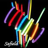 Pack of 15 Glow Neon Glowsticks Light Bracelet Necklace