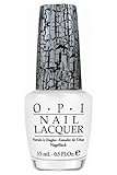 OPI Nail Lacquer, White Shatter, 0.5 Fluid Ounce