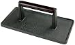 Steven Raichlen SR8034 Cast Iron Rectangular 4.75-Inch x 9-Inch Grill Press