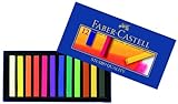 Faber-Castell 128312 Creative Studio Softpastellkreide, 12 Farben sortiert im Kartonetui