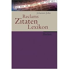 Reclams Zitaten-Lexikon