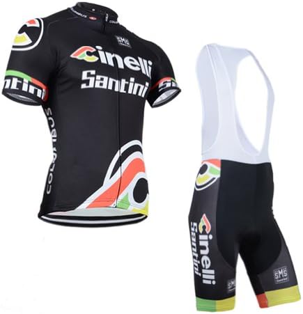 WENSI 2014 Mens Short Bib Strap Braces Bicycle Cycling Bike Riding Bib Outdoor Sports Jersey Shorts Set Clothing Suit Costume