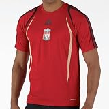 adidas Mens LFC Training ClimaCool Jersey Light Scarlet/Phantom