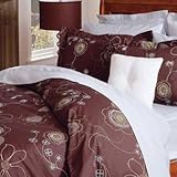 IMAGE OF Daniadown Swirl Blue Duvet Cover