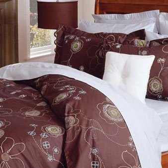 Daniadown Swirl Blue Duvet Cover