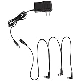 Mr.Power Power Supply for Guitar Effect Pedals 9V DC 1A (1000mA) with Free Cable 3 Way Daisy Chain Cord