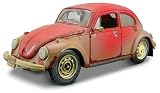 MAISTO 1/25 32106 VOLKSWAGEN BEETLE - DIRTY RED