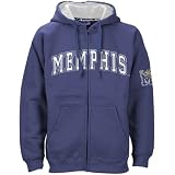 Memphis Tigers Royal Blue Automatic Full Zip Hoody Sweatshirt (XX-Large)