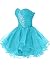 SUNVARY Sunavry Sweety Cocktail Homecoming Prom Pageant Dresses Bridesmaid Ball Gown US Size 2- Blue