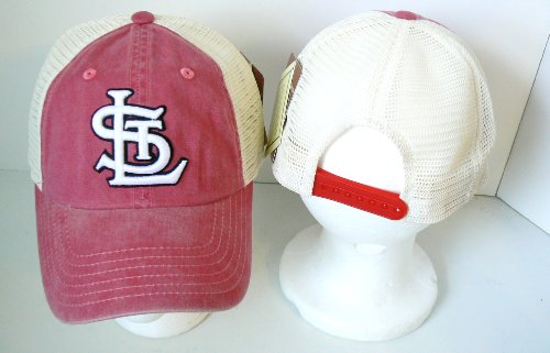 MLB St Louis Cardinals Throwback Retro Trucker Style Adjustable Baseball Hat