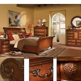 Vineyard 6-pc Queen Bedroom Set by SHOPZEUS
