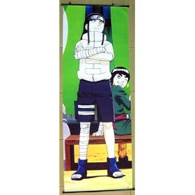 Naruto: Neji and Rock Lee 60x165cm Wallscroll