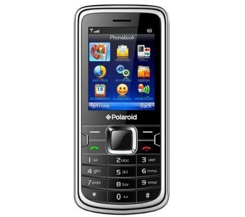 Polaroid - PROA618PR - Smartphone - GPRS/GSM - Bibande - Bluetooth - Double Sim - Noir/Argent