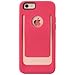 iPhone 6 Case, iPhone 6s Case, CellJoy [SLiM CLiP] Hybrid Case [Built in Belt Clip] [TPU] (Hot Pink) Protective Cover Skin
