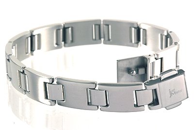 Dual Finish Titanium Bracelet
