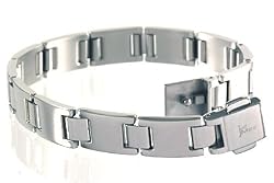 Dual Finish Titanium Bracelet