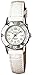 Casio Women's Core LTD2001L-7A1V White Leather Quartz Fashion Watch