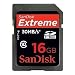 16GB Sandisk Extreme SDHC Class 10 High Performance memory card (SDSDX3-016G-A11, US Retail Packaging) - NEW 30MB/s version