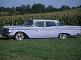 Americana Antique Edsel on Farm, Angola, IN Photographic Poster Print by Bruce Leighty, 42x56